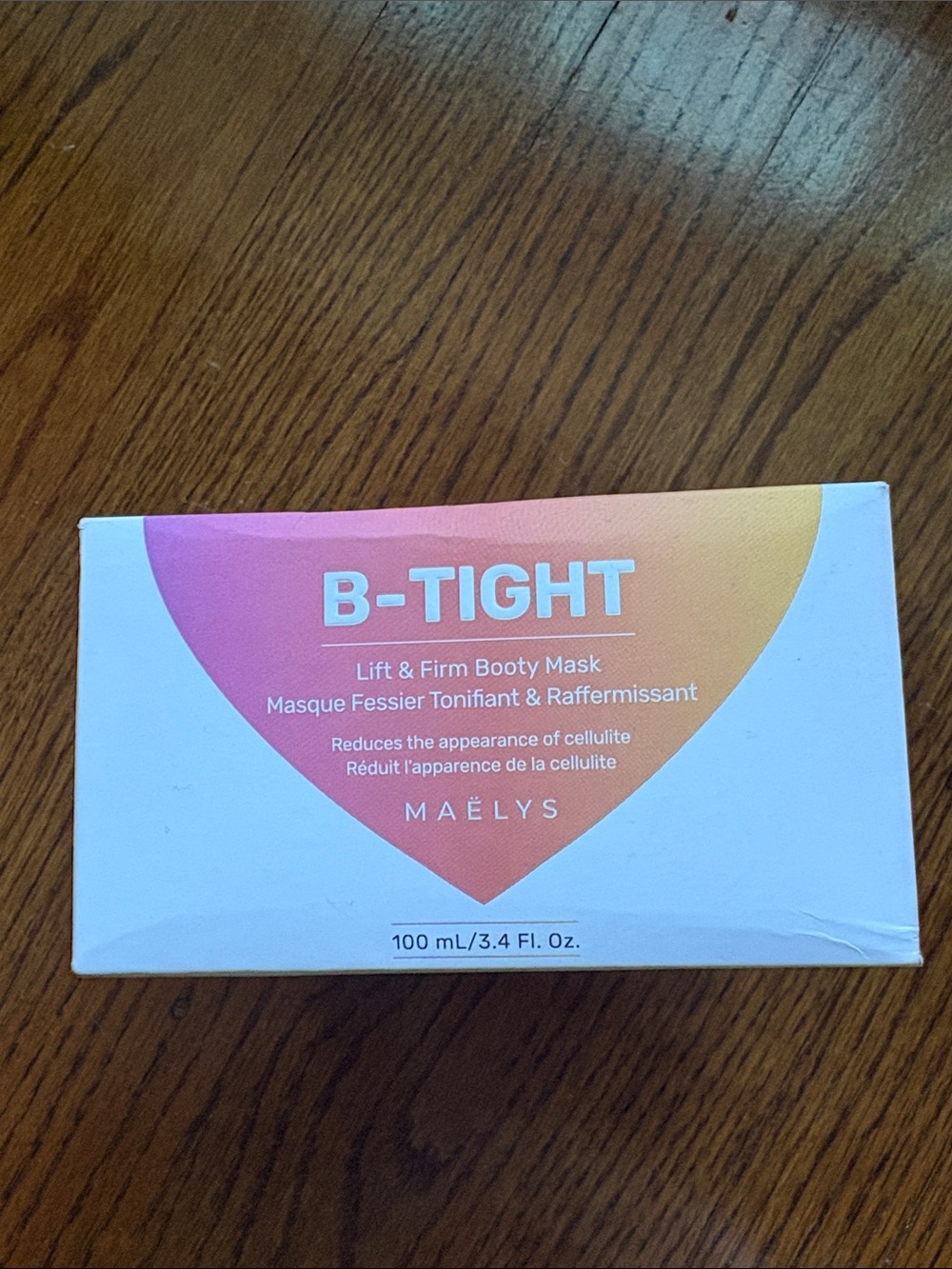 New B-TIGHT Lift & Firm Booty Mask - Peach Gradient